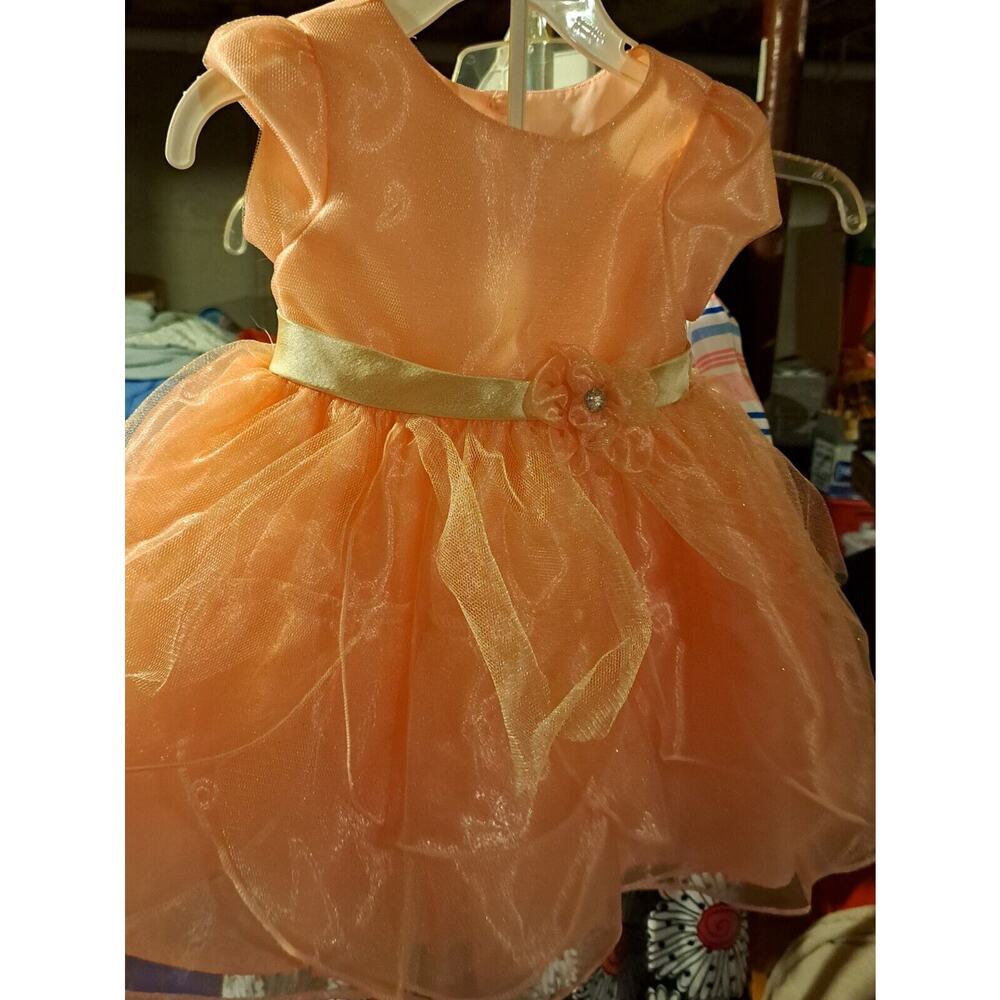 New with Tags 12M Nannette Baby Pink Dress